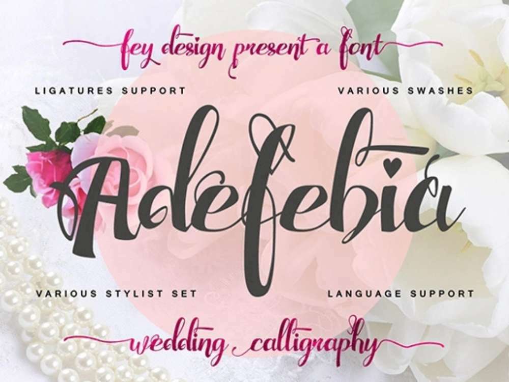 Download Font Keren Untuk Undangan Pernikahan