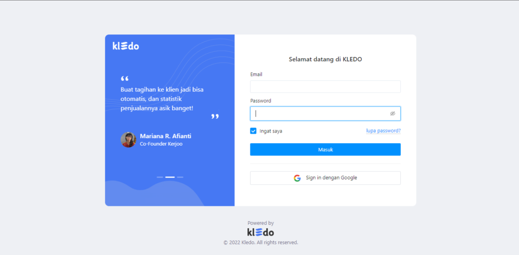 software akuntansi kledo